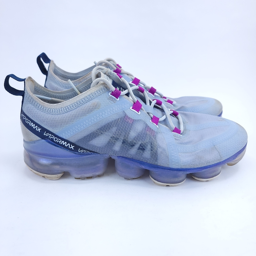 Nike Air VaporMax 2019 Womens Size 9 Shoes Football Gray Obsidian Athletic